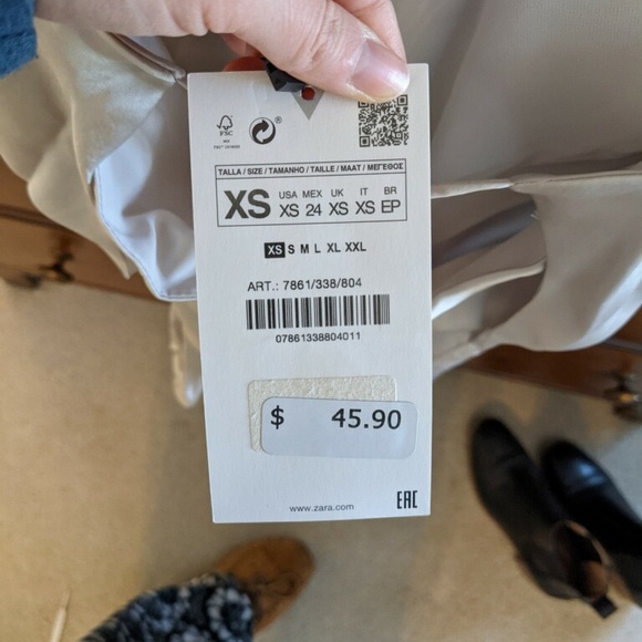 NWT ZARA Slip Dress - Picture 3 of 3
